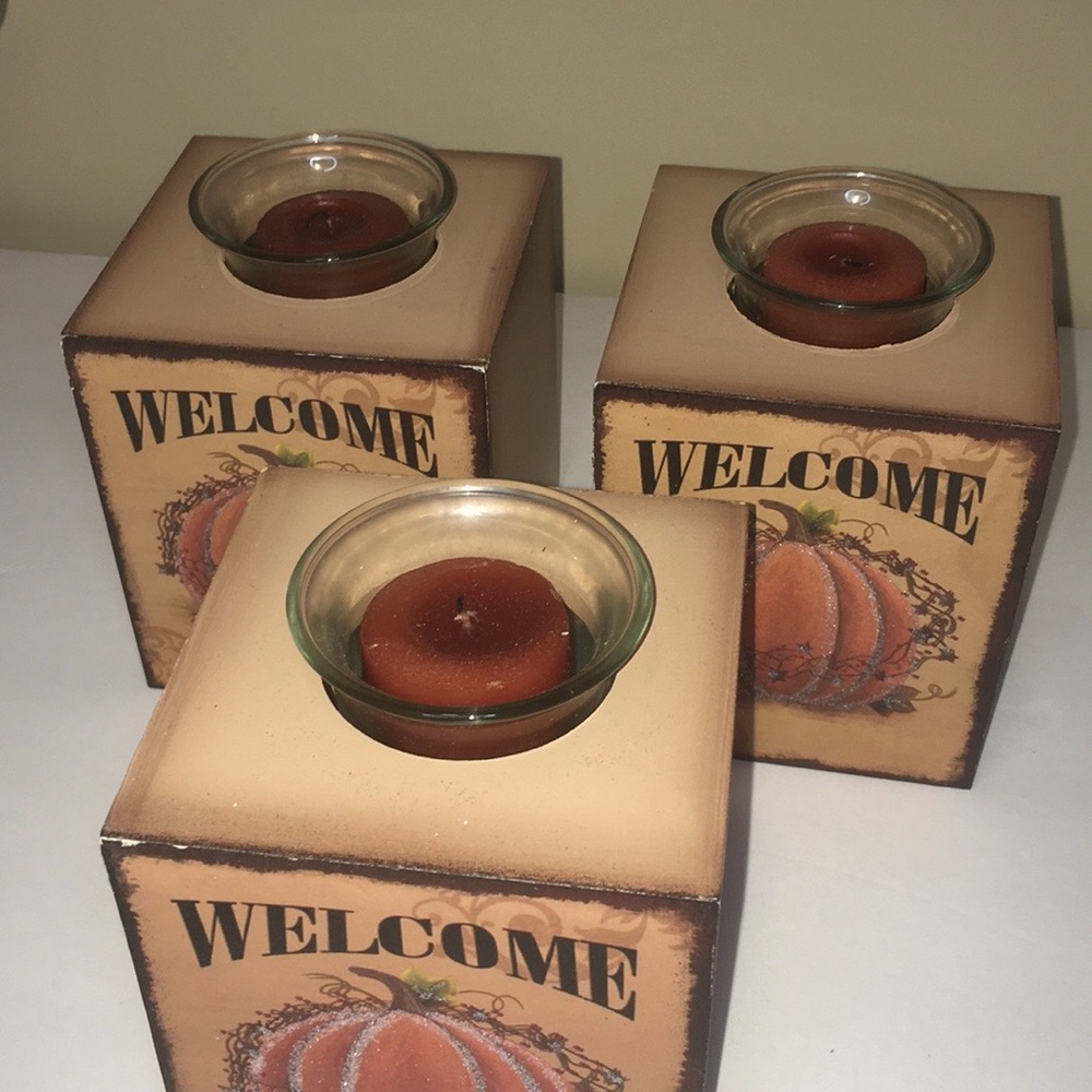 Four4 Signature Homestyle Tea Light Candle Holders